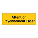 Attention Rayonnement Laser