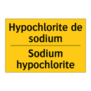 Hypochlorite de sodium - Sodium hypochlorite