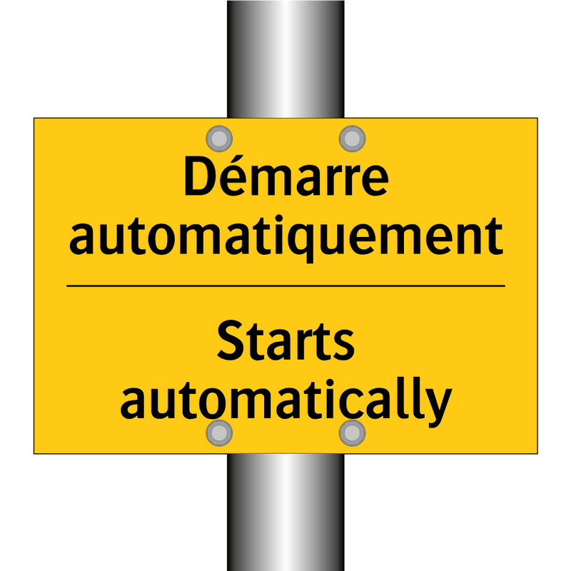 Démarre automatiquement - Starts automatically
