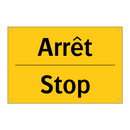 Arrêt - Stop