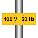 400 V~ 50 Hz