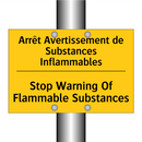Arrêt Avertissement de Substances  /.../ - Stop Warning Of Flammable Substances /.../