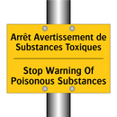 Arrêt Avertissement de Substances  /.../ - Stop Warning Of Poisonous Substances /.../