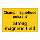 Champ magnétique puissant - Strong magnetic field