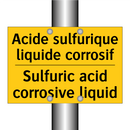 Acide sulfurique liquide corrosif /.../ - Sulfuric acid corrosive liquid