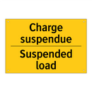 Charge suspendue - Suspended load