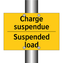 Charge suspendue - Suspended load