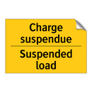 Charge suspendue - Suspended load