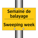 Semaine de balayage - Sweeping week