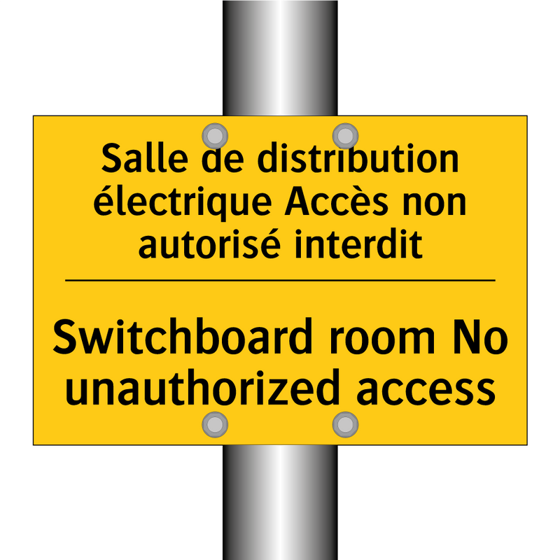 Salle de distribution électrique  /.../ - Switchboard room No unauthorized  /.../
