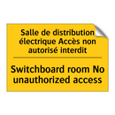 Salle de distribution électrique  /.../ - Switchboard room No unauthorized  /.../