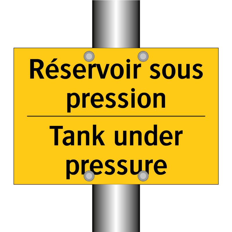 Réservoir sous pression - Tank under pressure