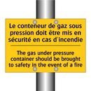 Le conteneur de gaz sous pression  /.../ - The gas under pressure container  /.../