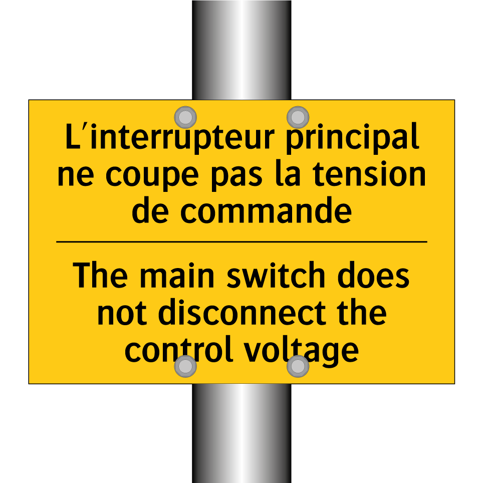 L'interrupteur principal ne coupe  /.../ - The main switch does not disconnect  /.../