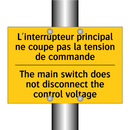 L'interrupteur principal ne coupe  /.../ - The main switch does not disconnect  /.../