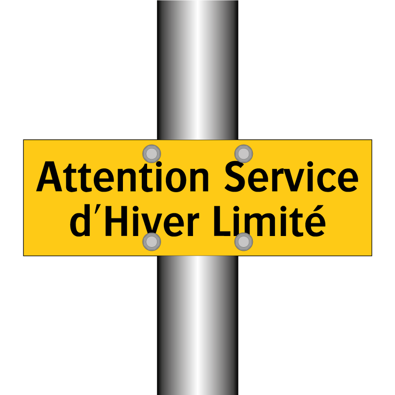 Attention Service d'Hiver Limité