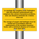 Le stockage de l'oxygène et de  /.../ - The storage of oxygen and hydrogen  /.../