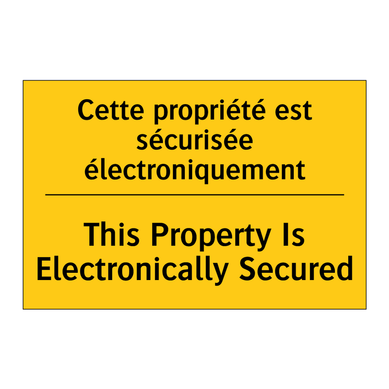 Cette propriété est sécurisée  /.../ - This Property Is Electronically  /.../