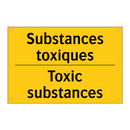Substances toxiques - Toxic substances