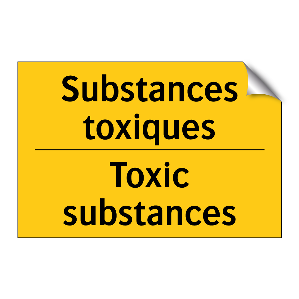 Substances toxiques - Toxic substances