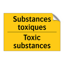 Substances toxiques - Toxic substances