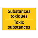 Substances toxiques - Toxic substances