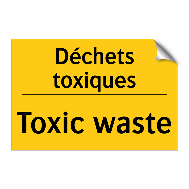 Déchets toxiques - Toxic waste