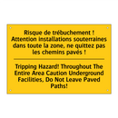 Risque de trébuchement ! Attention  /.../ - Tripping Hazard! Throughout The  /.../