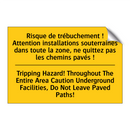 Risque de trébuchement ! Attention  /.../ - Tripping Hazard! Throughout The  /.../