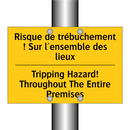 Risque de trébuchement ! Sur l'ensemble  /.../ - Tripping Hazard! Throughout The  /.../