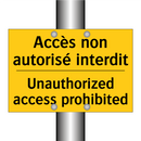 Accès non autorisé interdit - Unauthorized access prohibited