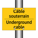 Câble souterrain - Underground cable