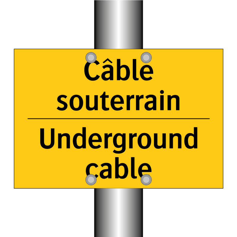 Câble souterrain - Underground cable