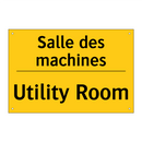 Salle des machines - Utility Room