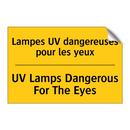 Lampes UV dangereuses pour les  /.../ - UV Lamps Dangerous For The Eyes /.../