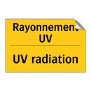 Rayonnement UV - UV radiation
