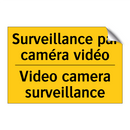 Surveillance par caméra vidéo - Video camera surveillance