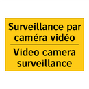 Surveillance par caméra vidéo - Video camera surveillance