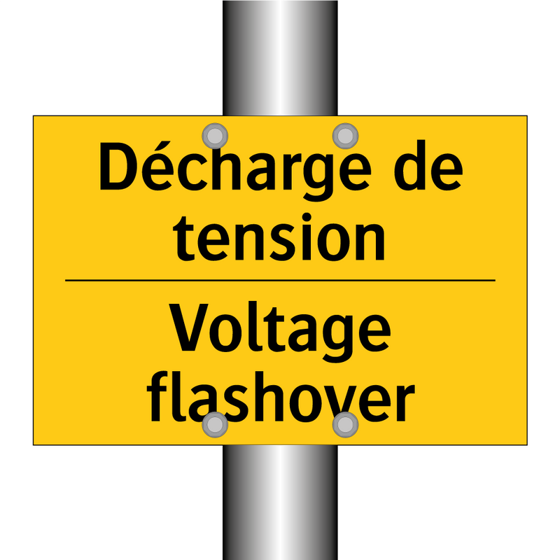 Décharge de tension - Voltage flashover