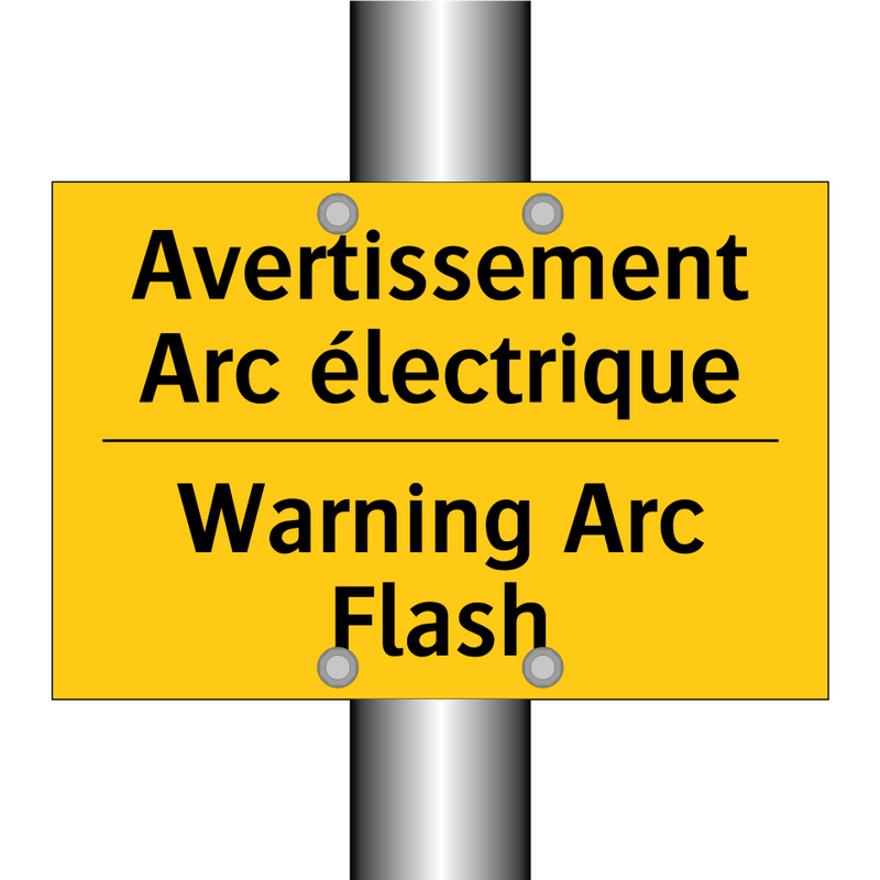 Avertissement Arc électrique - Warning Arc Flash