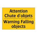 Attention Chute d'objets - Warning Falling objects