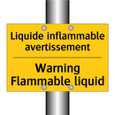 Liquide inflammable avertissement /.../ - Warning Flammable liquid