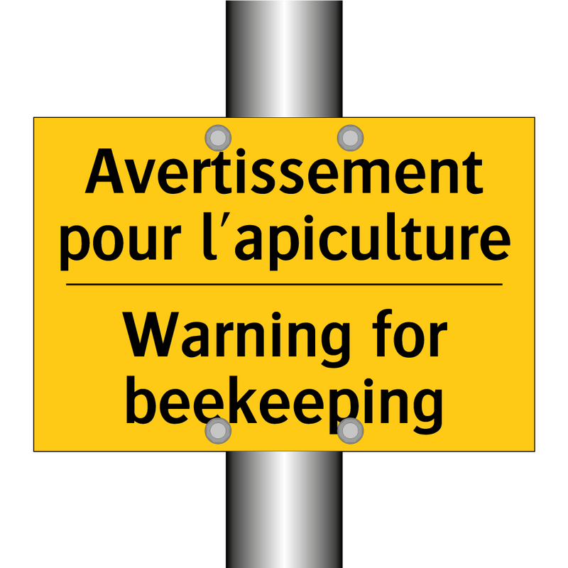 Avertissement pour l'apiculture /.../ - Warning for beekeeping