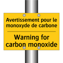 Avertissement pour le monoxyde  /.../ - Warning for carbon monoxide