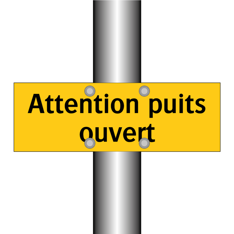 Attention puits ouvert