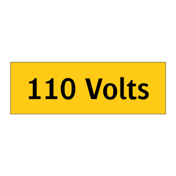 110 Volts