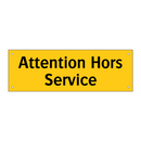 Attention Hors Service