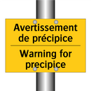 Avertissement de précipice - Warning for precipice