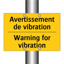 Avertissement de vibration - Warning for vibration
