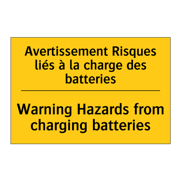 Avertissement Risques liés à la  /.../ - Warning Hazards from charging  /.../